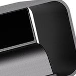 Nordic Minimalist Outdoor Up and Down Wall Light in Black Aluminum