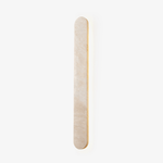 Lior Sculptural Travertine LED Wall Sconce for Modern Interiors
