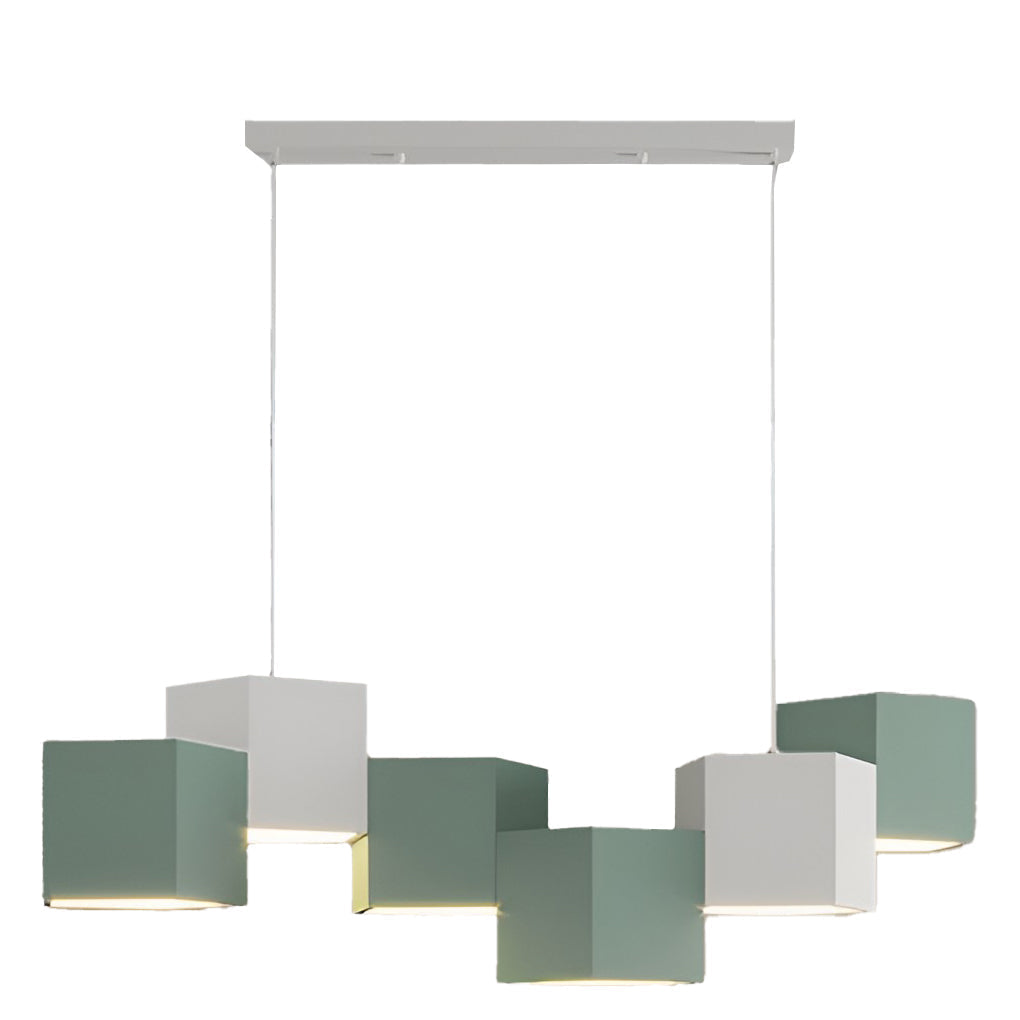 Geometric Led Industrial Style Pendant Light