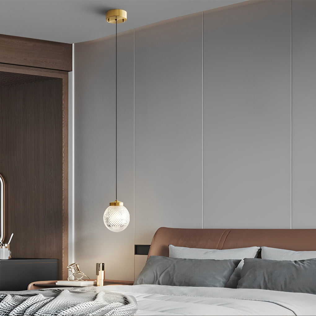Mini Round Ball Nordic Pendant Light Li002216