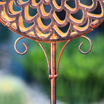 Round Iron Hollow Solar Ground Light Li002500