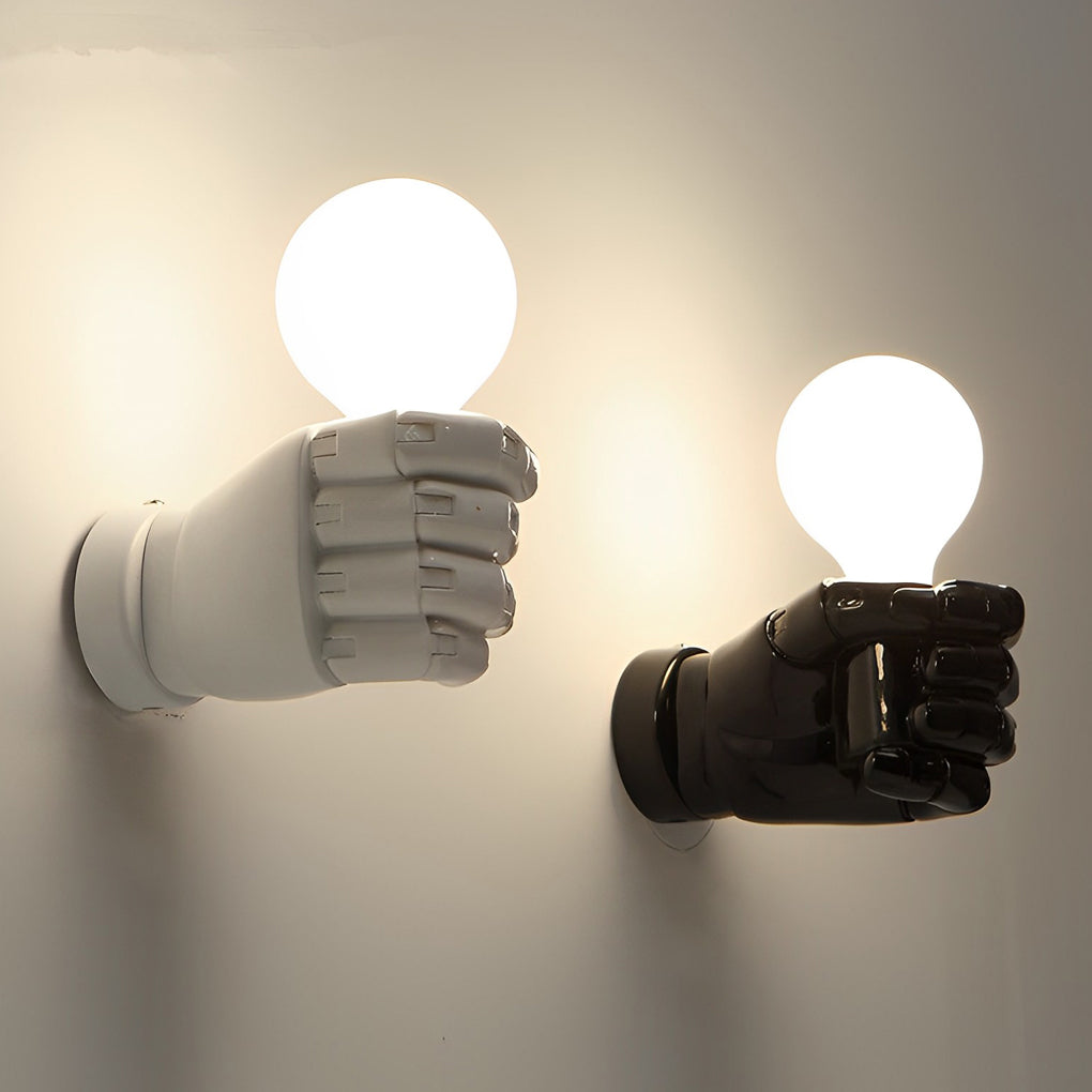 Resin Fist Wall Lamp Ha076139