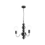Aurelia Glass Globe Chandelier — Modern French Minimalist Pendant Light