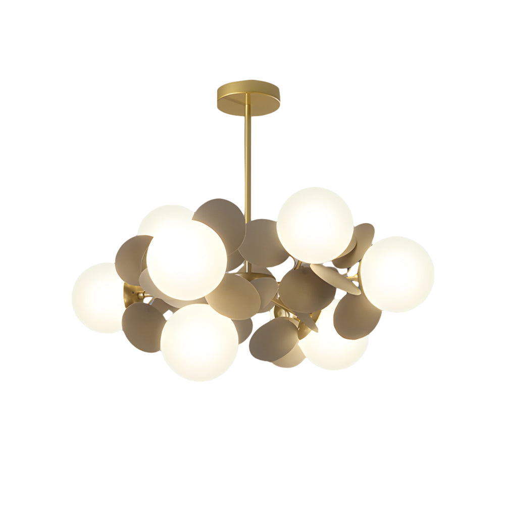 Nordic Chandelier Multicolored Board Art Branch Style Pendant Lights