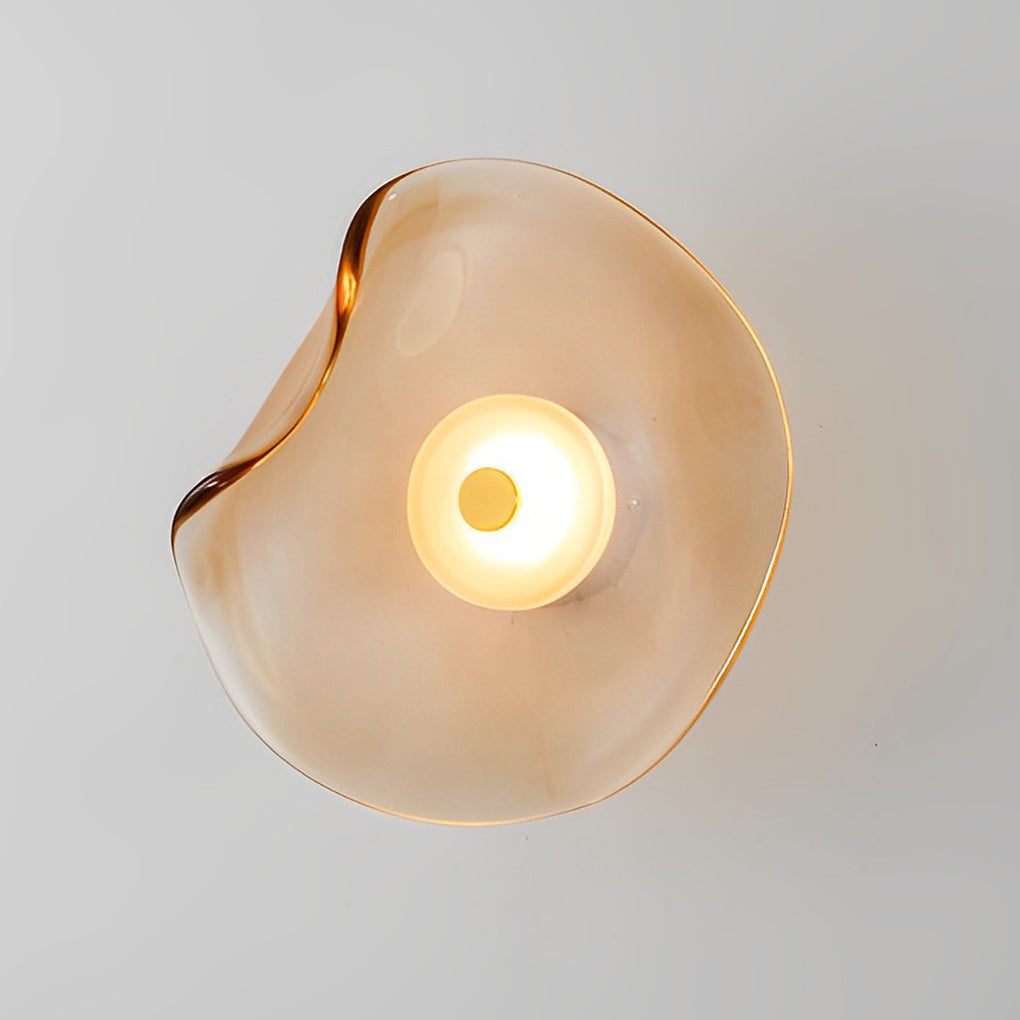 Round Glass Postmodern Wall Lamp Li002253