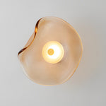 Round Glass Postmodern Wall Lamp Li002253