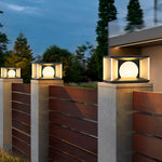 Square Modern Solar Post Caps Lights Li002118