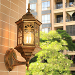 Glass European Style Outdoor Wall Lamp Li002333