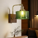 Radiant Woodland Elegance Wall Light