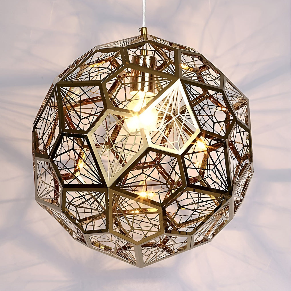 Geometric Spherical Postmodern Pendant Light Li001972