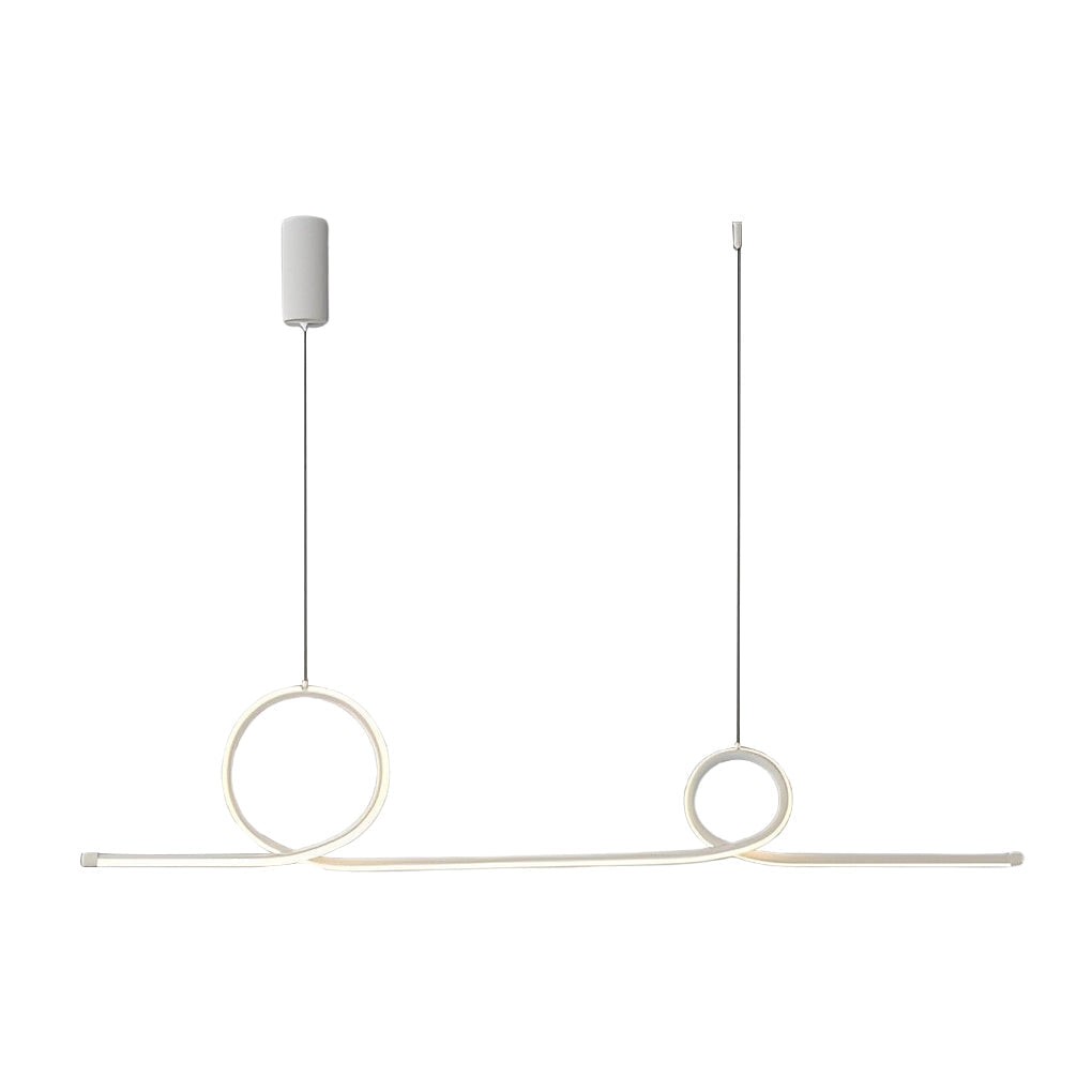 Waves Circular Led Pendant Light Ha081941