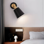 Led 3 Step Dimming Black Nordic Adjustable Wall Sconce
