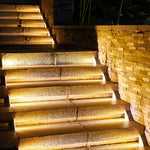 Triangle Automatic Charging Wire Free Waterproof Led Solar Modern Step Mounted Lights