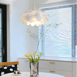 Versatile Acrylic Flower Pendant Lamp Modern Design 3 Step Dimming Adjustable Hanging Cord