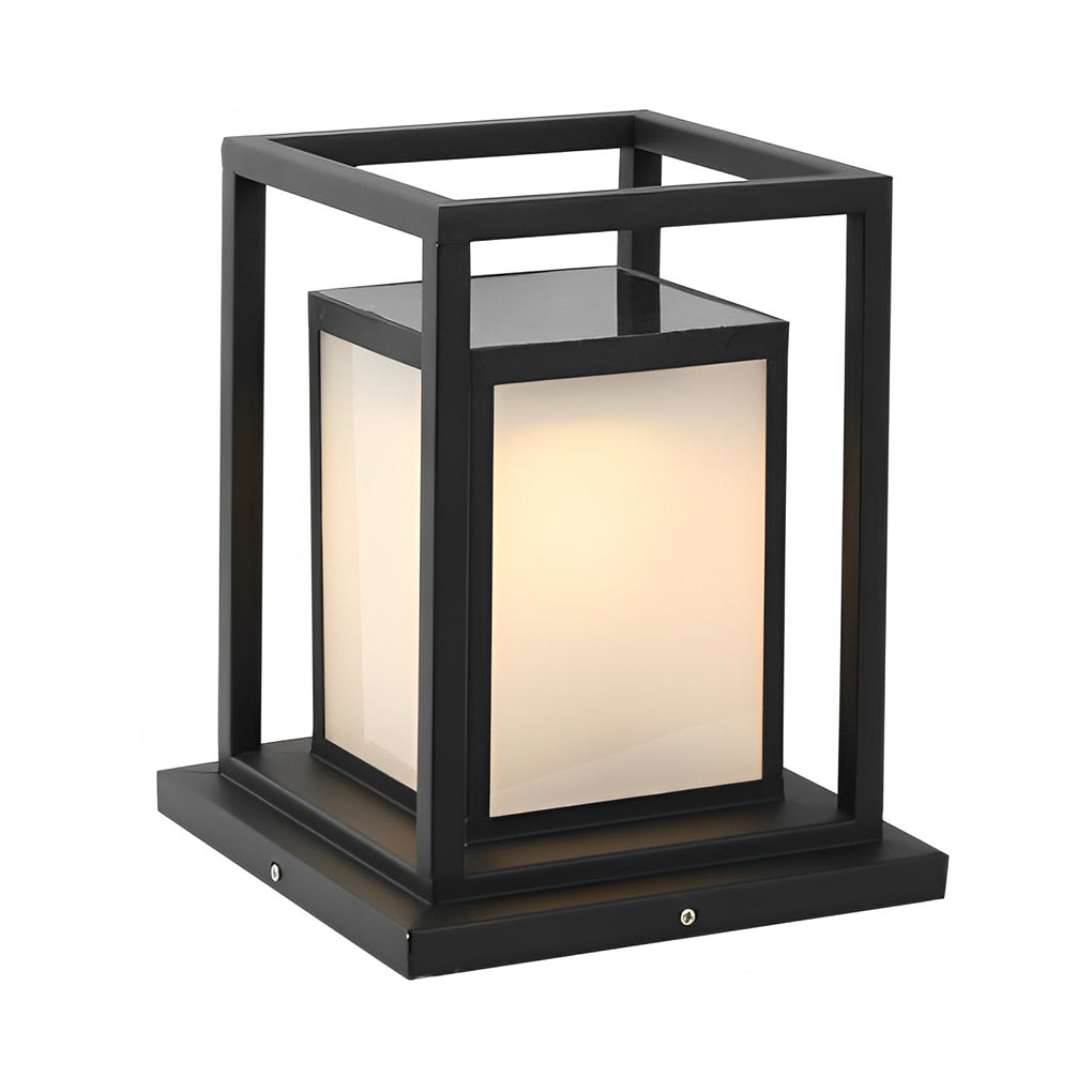 Outdoor Solar Fence Post Lights Ha077814