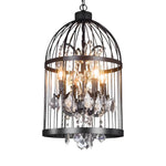 Birdcage Industrial Style Chandelier Ha092164