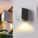 Square Adjustable Waterproof Motion Sensor Led Sconces Indoor Outdoor Wall Lamp Spot Lights