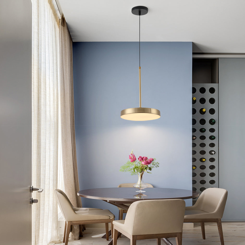 Ultra Thin Round Pendant Light Ha078282