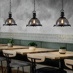 Semicircular Industrial Style Pendant Light Ha080497