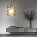 Black Retro Pendant Light Ha079997