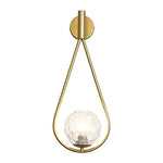 Water Drop Shaped Led Nordic Wall Lamp