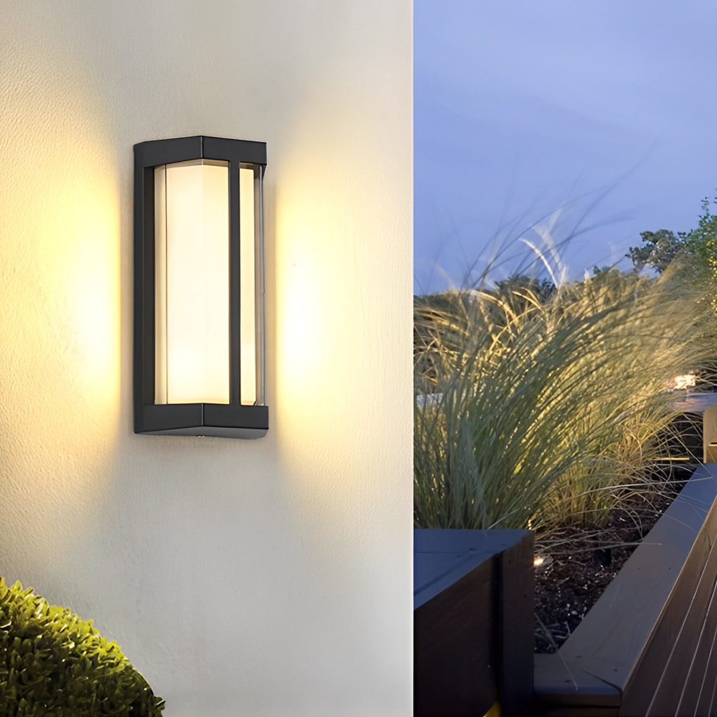 Double Led Modern Outdoor Wall Light Ha084987