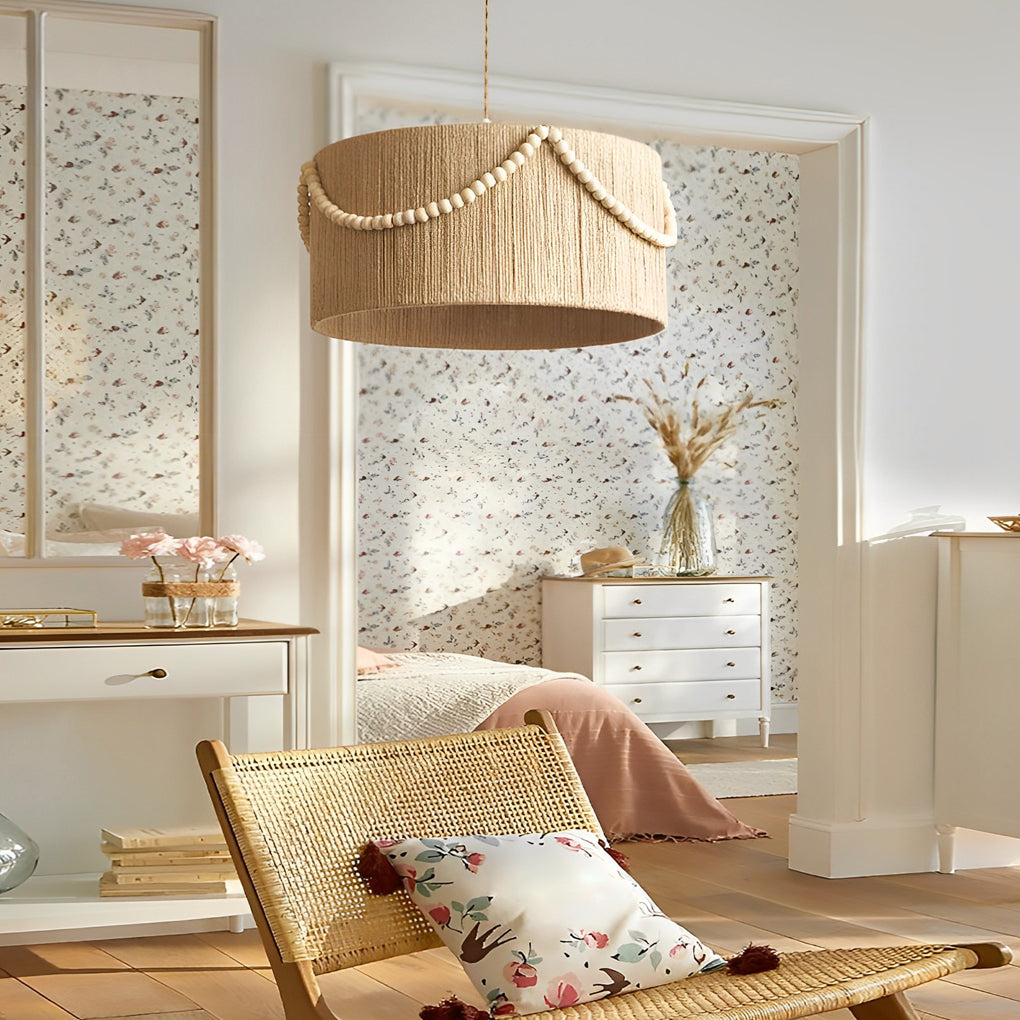 Round Boho Style Pendant Lamp Ha090131