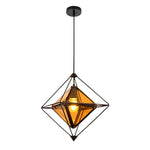 Geometric Glass Pendant Lights Li002220