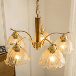 Cracked Glass Retro Chandelier Li001930
