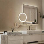 Three Tone Dimming Wall Mounted Makeup Mirror