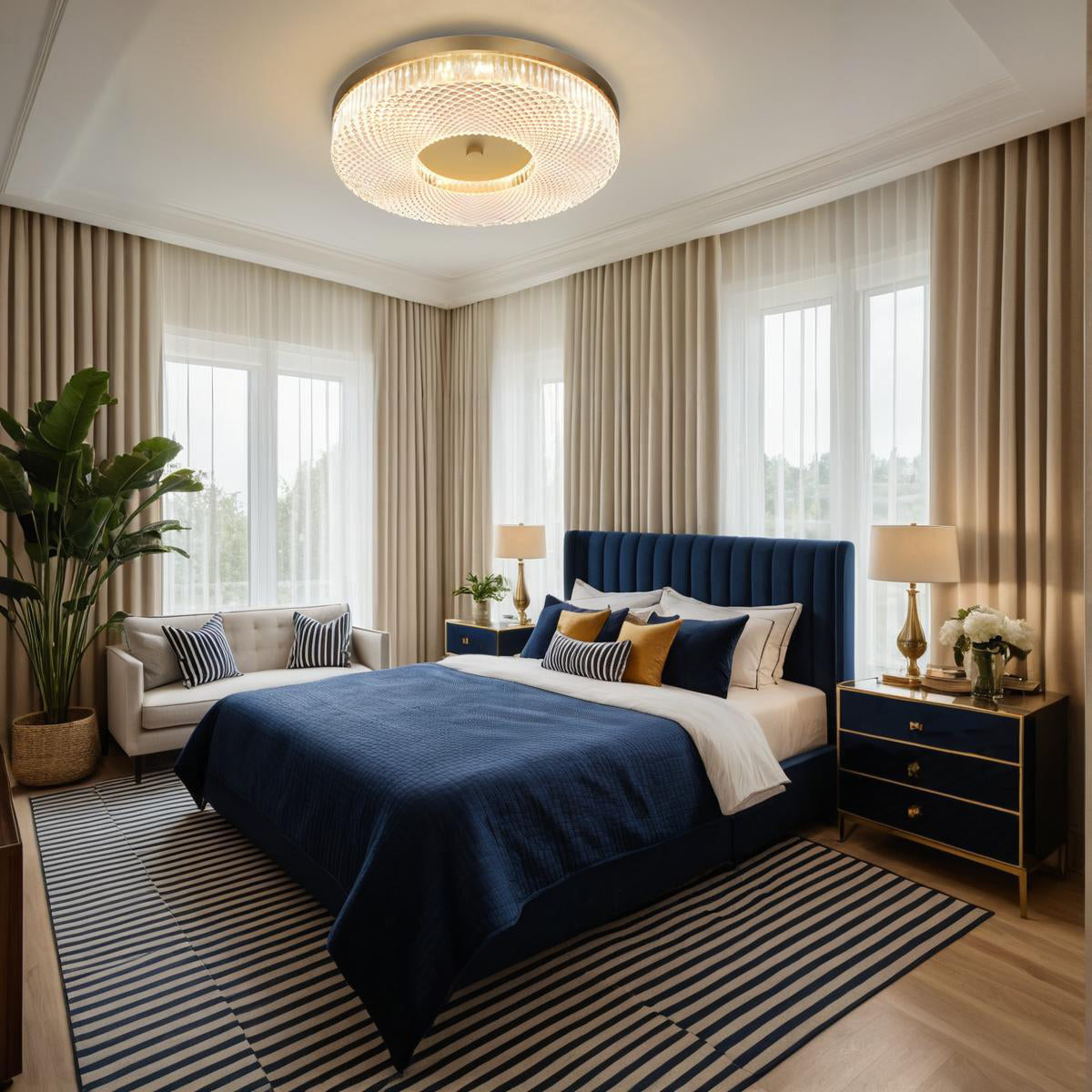 Creative Round Acrylic Ceiling Light