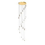 Spiral Duplex Staircase Chandelier Ha085056