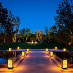 Black Yard Decor Outdoor Landscape Lighting Ha079584