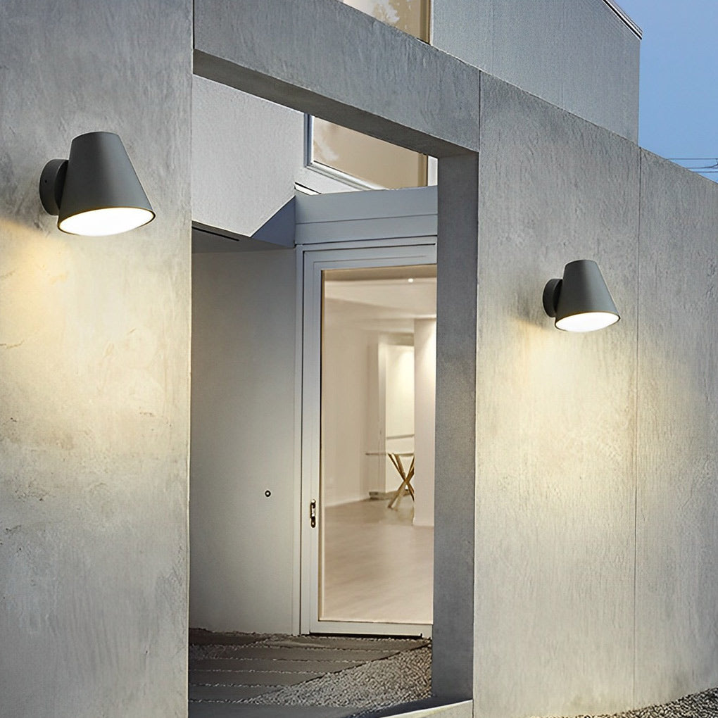 Cone Shape Outdoor Wall Lamp Ha083058