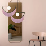 Pink Tassels Creative Led Pendant Light Li001998