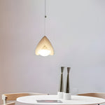 1 3 6 Light Minimalist Line White Glider Pendant Light