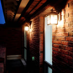 Lantern Shaped Glass Waterproof Modern Wall Sconce