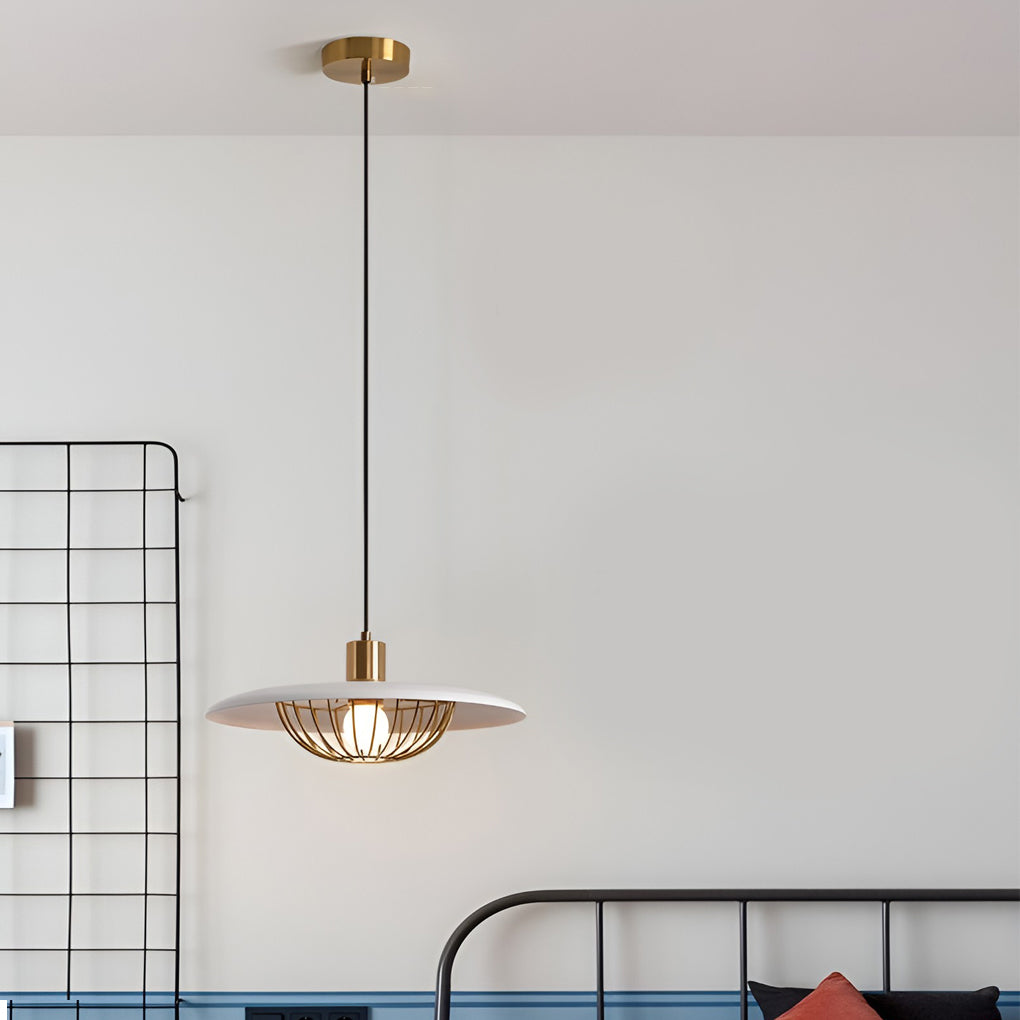 Circular Electroplated Nordic Chandelier