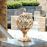 Round Ball Outdoor Fence Post Light Ha080211