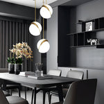 Round White Nordic Pendant Lights Ha075879
