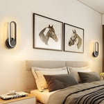 Rotatable Rounded Rectangular Led Nordic Wall Lamp
