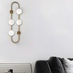 Creative 4 Glass Ball Bubbles Led Post Modern Decorative Wall Sconces Lighting