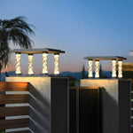 Bubbles Lamppost Solar Post Light Ha091733