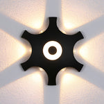 Flower Shaped Led Waterproof Nordic Wall Sconces