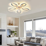 Flowers Mute Timing Ceiling Fan Li002708