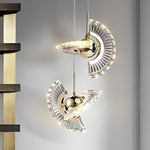 Lumina Circle Anodized Acrylic LED Pendant Light for Modern Interiors