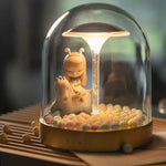 Fairy Tale Glass Dome Led Decorative Table Ambient Lamp