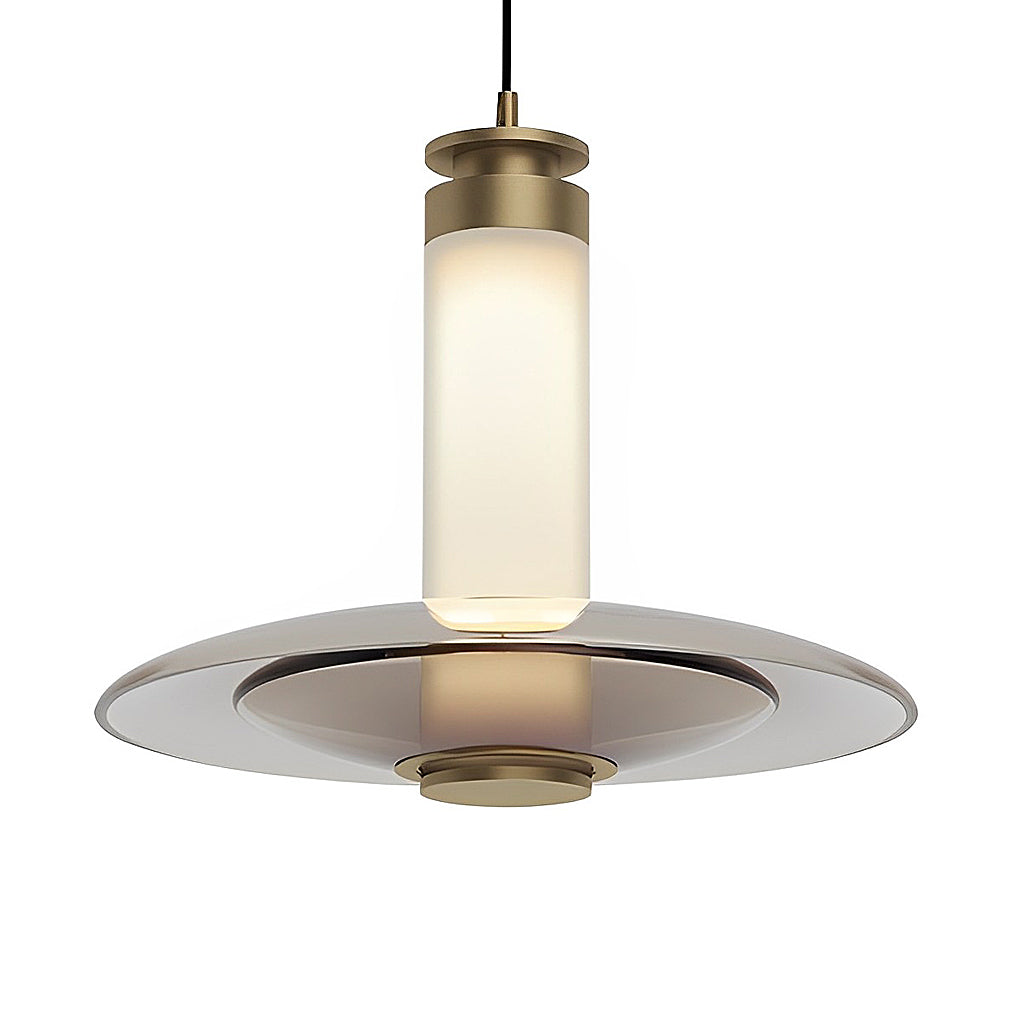 Round Glass Led Modern Pendant Light Li002254