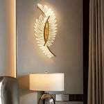Leaves Feathers Led Wall Lamp Ha084517