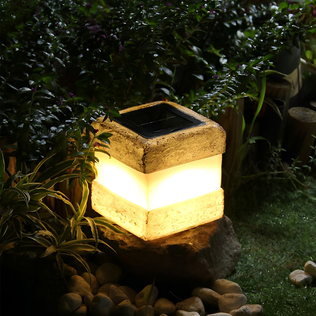 Square Outdoor Garden Lamp Ha090894